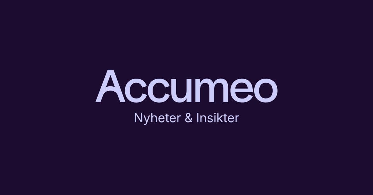 Nyheter & Insikter Accumeo Onoterade Aktier